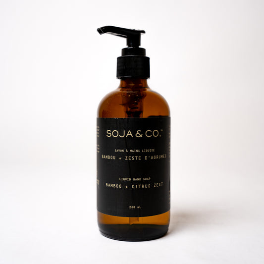 Liquid Hand Soap | Bamboo + Citrus Zest