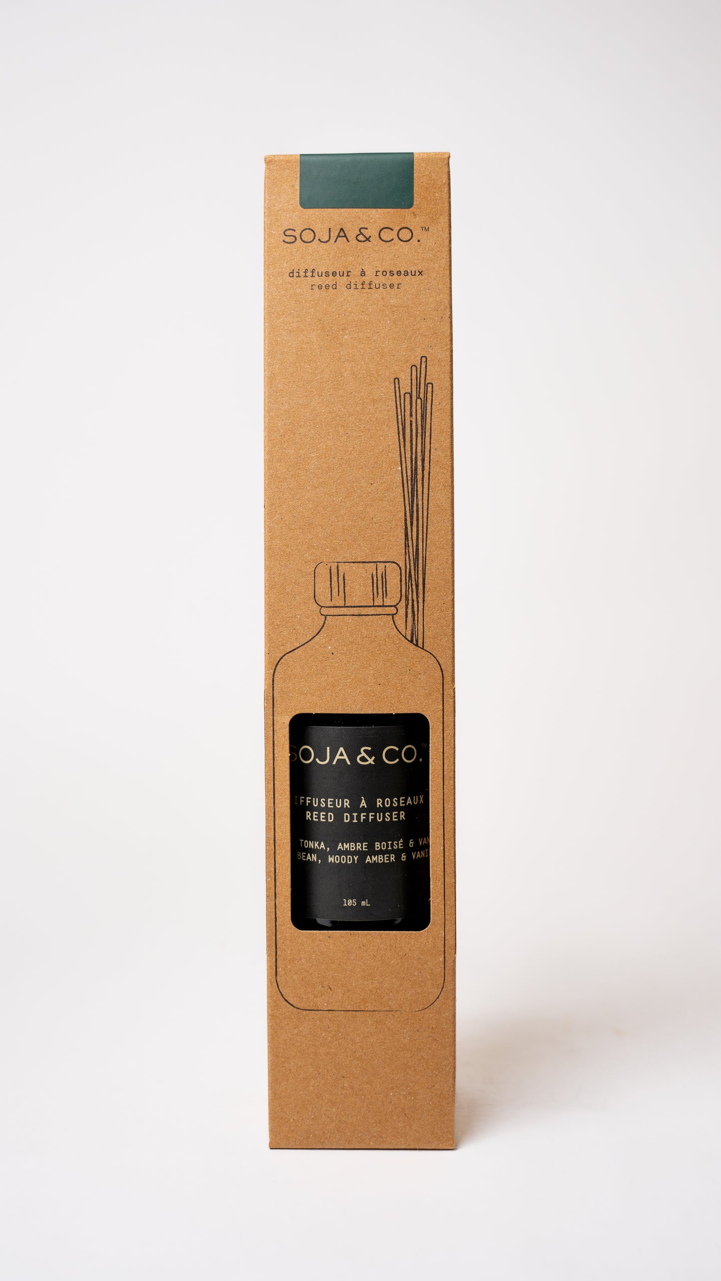Reed Diffuser | Tonka Bean, Woody Amber & Vanilla