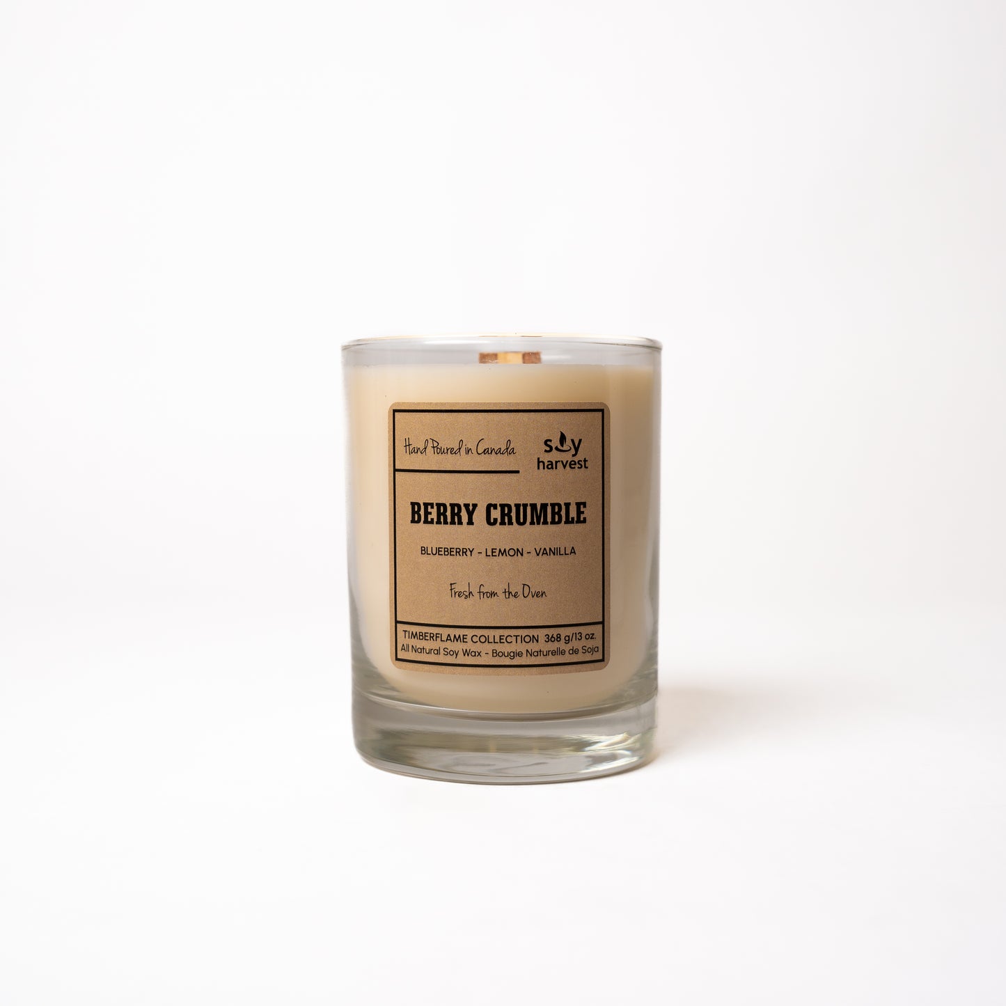 Timberflame Candle | Berry Crumble