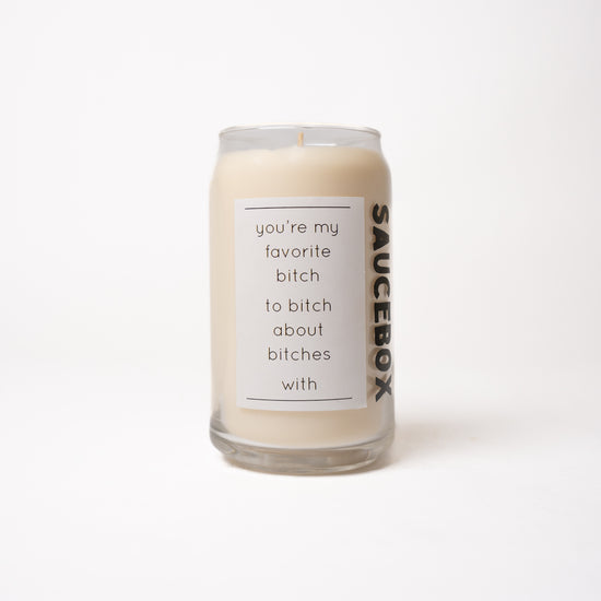 Saucebox Candle | Bitch About Bitches