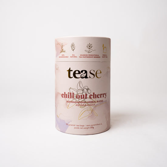 Chill Out Cherry Ashwagandha Mushroom Adaptogen Tea Blend