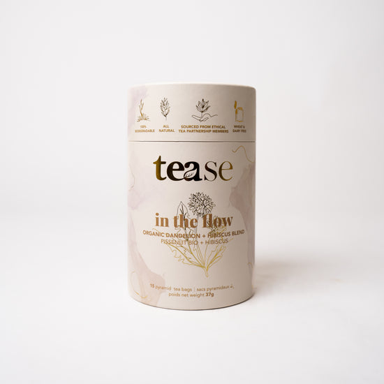 In The Flow, Menstrual Tea Blend | Compostable Pyramid Bags