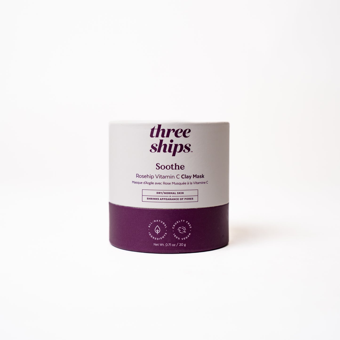 Soothe Rosehip Vitamin C Clay Mask